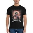 thumbnail image 5 of Generic Vintage T-Shirts Proud to be American Gildan Men's Short Sleeve T-Shirt 180g, 5 of 8