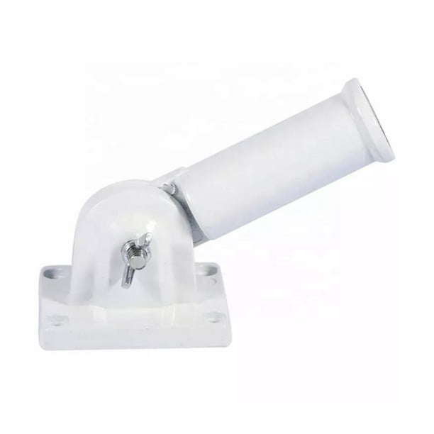 Wall Mount Flag Pole Bracket HeavyDuty Aluminum w/ Adjustable Design