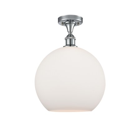 

Innovations Lighting 516-1C-16-12 Athens Semi-Flush Athens 12 Wide Semi-Flush Globe