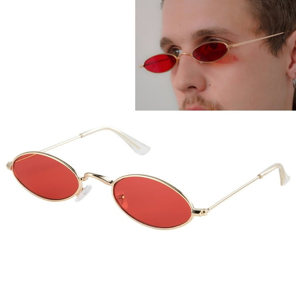 Gafas De Sol Ovaladas De Estilo Vintage, Lentes Transparentes, Gafas De Sol Para Mujer