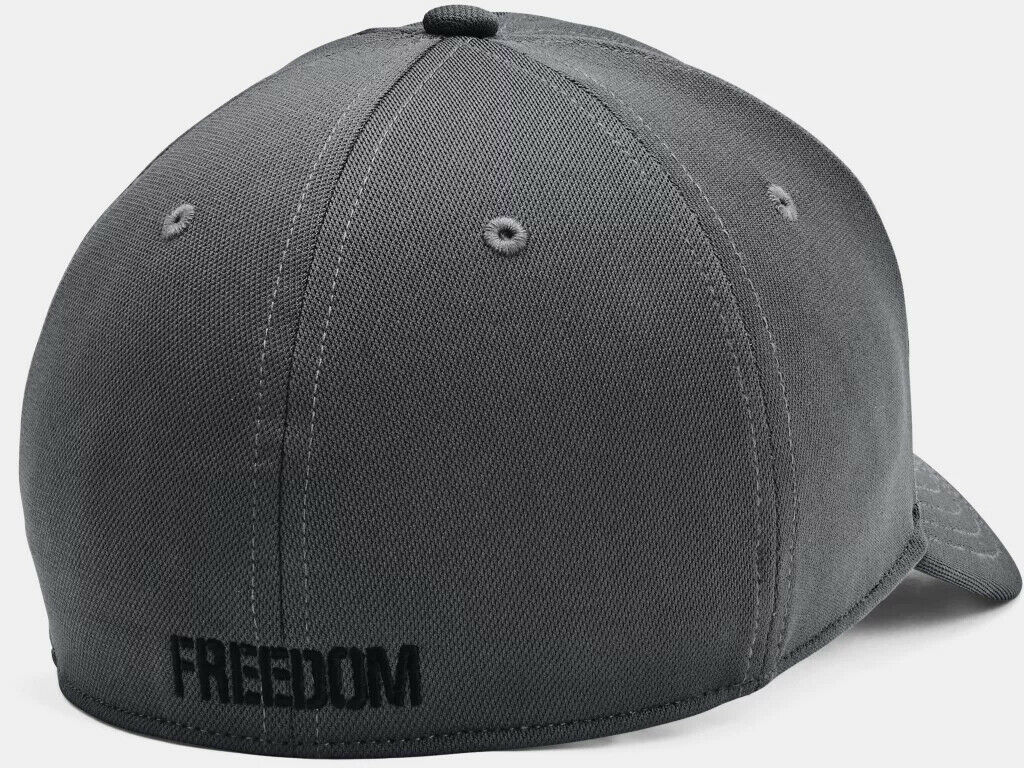 Under Armour Men's UA Freedom Blitzing Cap 1362236-012 Pitch Gray - image 2 of 3