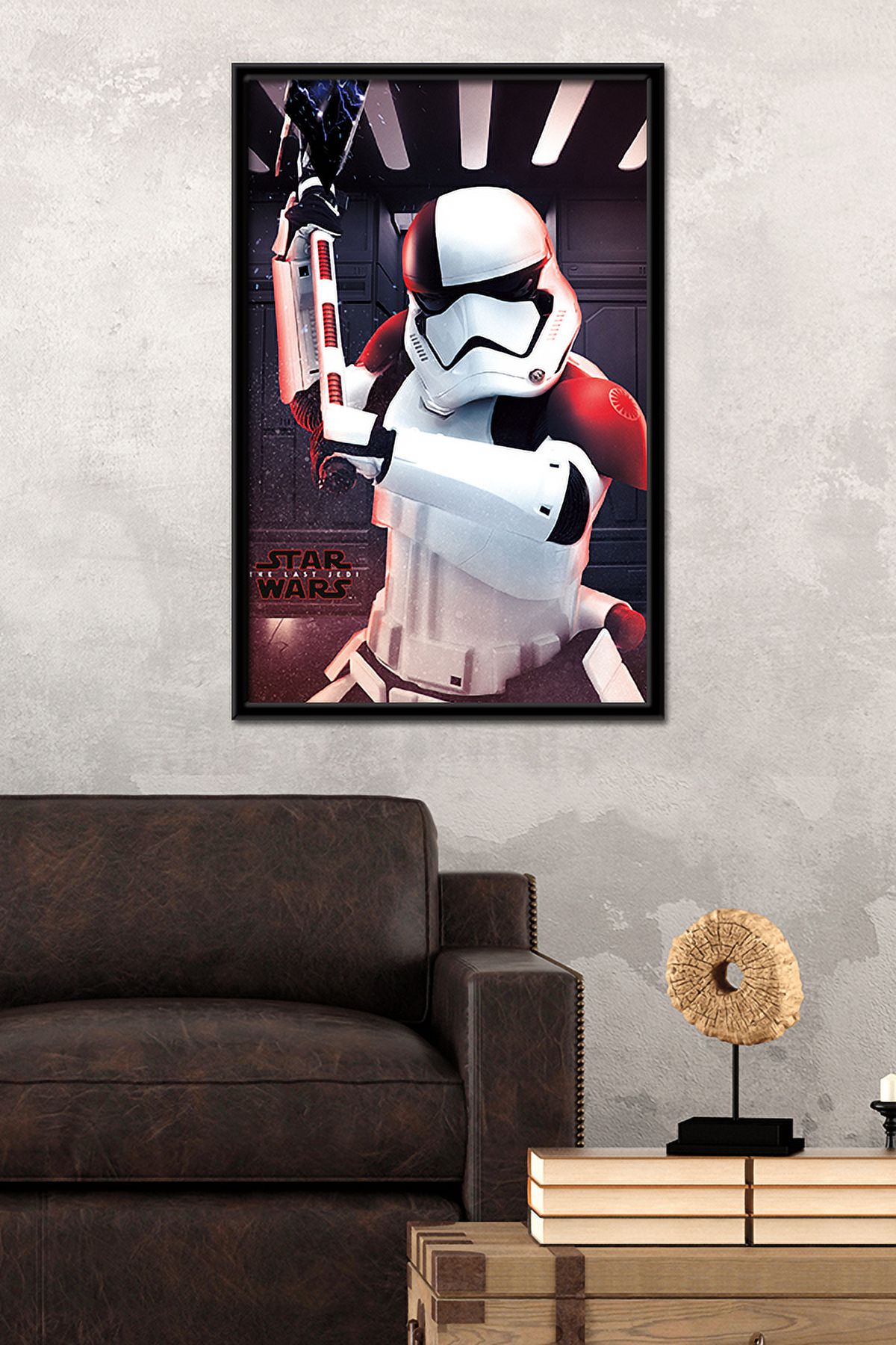 Star Wars: The Last Jedi - Executioner Wall Poster, 22.375" x 34", Framed