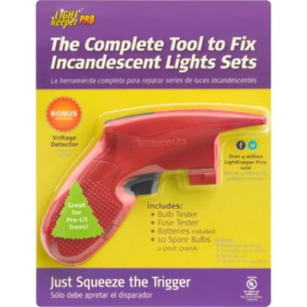 Holiday Light Tester Easy to Use Light Tester for LED and Incandescent Lights 