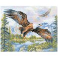 thumbnail image 5 of Free Fall Counted Cross Stitch Kit-19.75"X15.75" 14 Count, 5 of 5