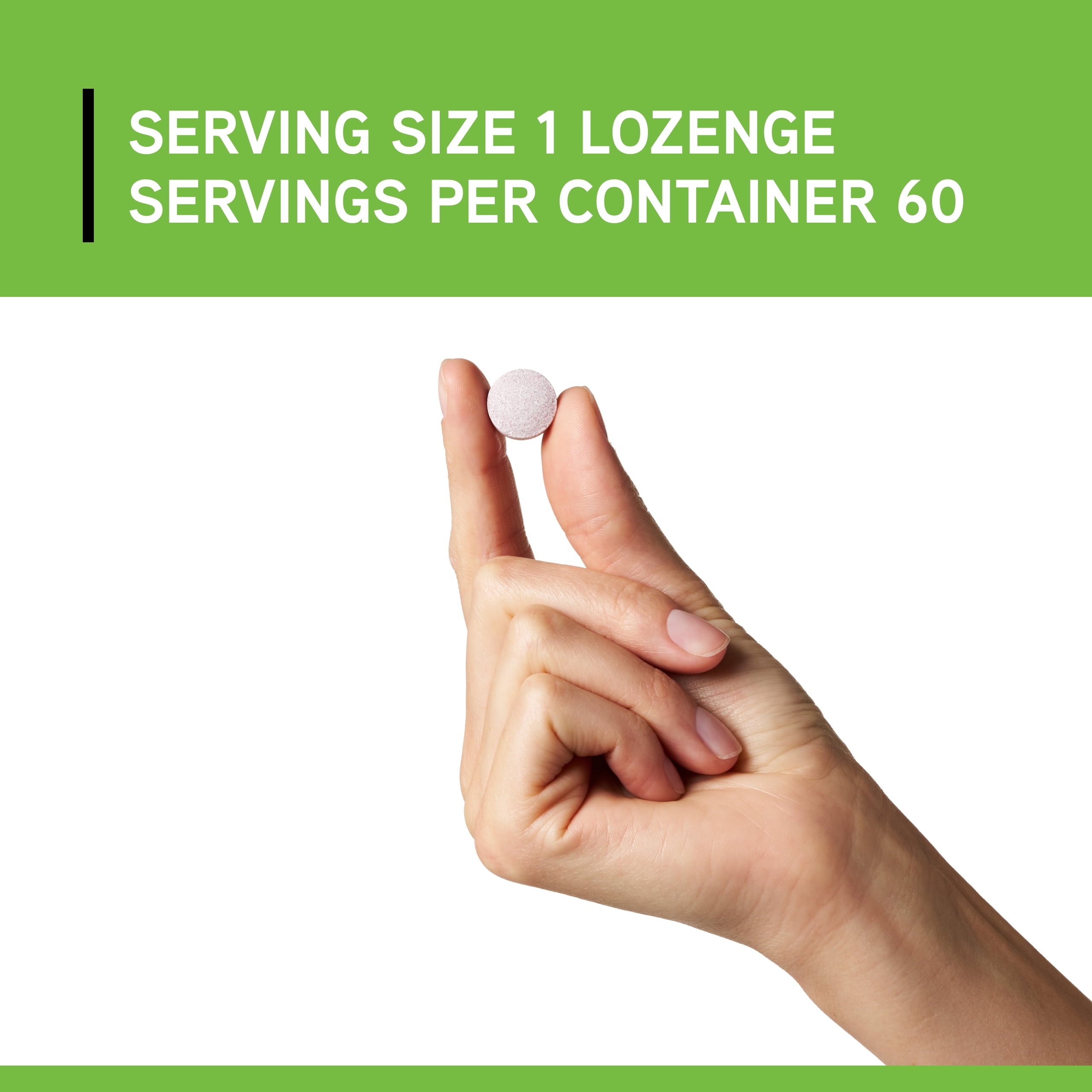 DaVinci Labs Zinc Lozenge + Elderberry - Support Immune System* - Lemon Flavor - 60 Lozenges