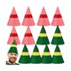 thumbnail image 1 of wonima02 12 Pcs Christmas Elf Hats Adults Bulk Santa Hat Christmas Elf Costume Accessories for Men Women Xmas Cosplay Party, 1 of 1