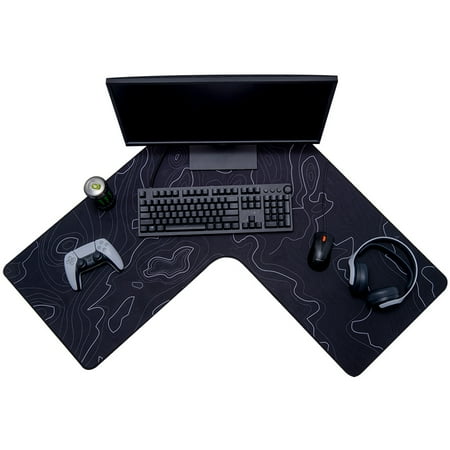 Con-Tact Brand XL Gaming Mouse Pad  Corner Desk Pad