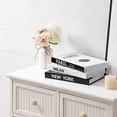 thumbnail image 6 of Porpan White Art Paper and Gloss Laminated Decorative Books, 3 Count, 6 of 6