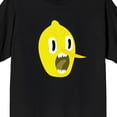 thumbnail image 2 of Bioworld Adventure Time Lemongrab Character Face Men's Graphic Tee | 100% Cotton Crew Neck Short Sleeve T-Shirt | Officially Licensed Cartoon Network-XL, 2 of 5