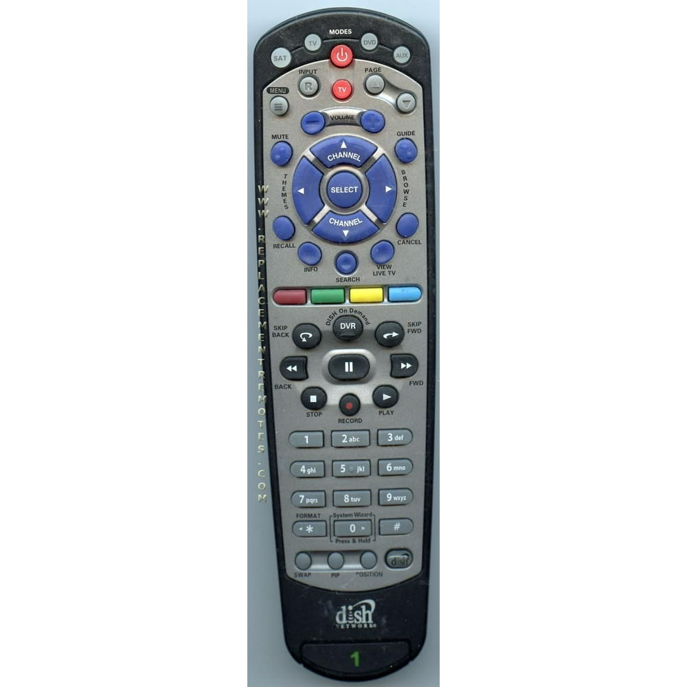 21.0 IR/UHF PRO (p/n 158925) Satellite Receiver Remote