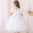 thumbnail image 4 of Tranfacy Robe d'Été pour Filles Enfants Sans Manches Superposition en Maille Col Rond Jupe Longue Robes de Fête Décontractées Respirantes pour Enfants, 4 of 7