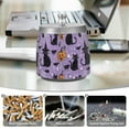 thumbnail image 6 of Yayeee Ashtray with Lid for Cigarette Smokeless Stainless Steel Home Ash Holder, Halloween Cats, 6 of 7