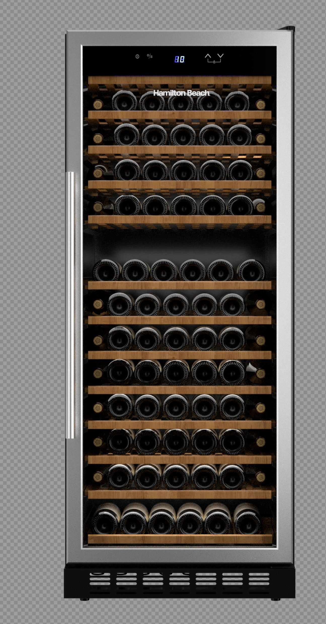 155 Bottle Single Zone Built In Or Freestanding Wine Cellar
