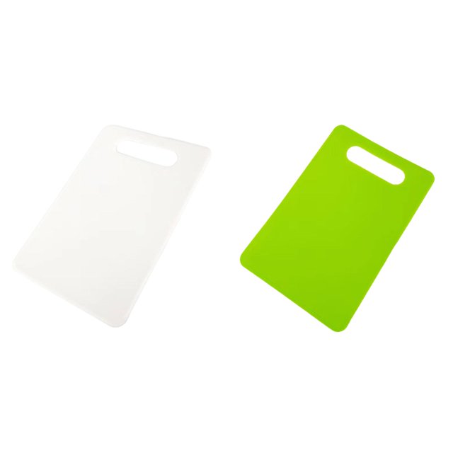 (2-Pack) Rinsvye Nonslip Plastic Chopping Board Kitchenware Utensils Set Stainless Steel Food Cutting Block Mat Cooking Utensils Tool Kitchen Cook Supplies