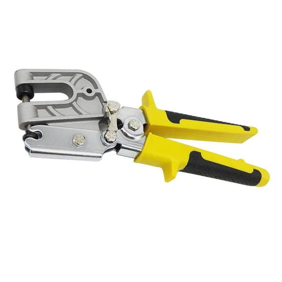 Scienceny 245 mm de longitud de acero ligero Keel Forcep Crimper Herramienta de mano de bloqueo de punzón fijo Artesanía