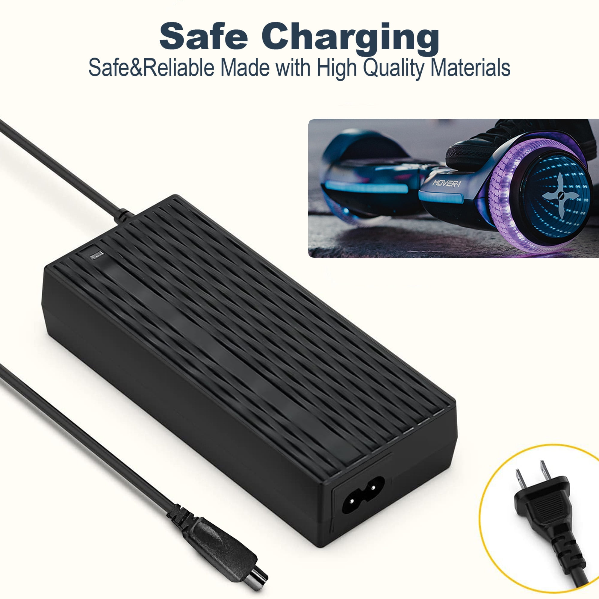 Hovertrax razor hoverboard charger hotsell