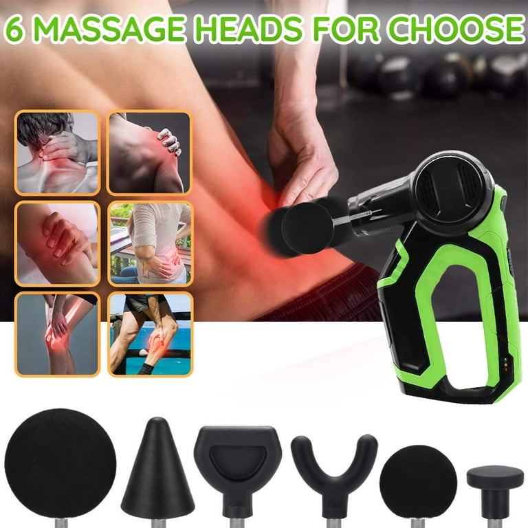 Jigsaw Massage Adapter Bit, Mobility Jigsaw Massage Balls, 6-Piece Bit Sets  Muscle Relaxation Trigger Point Massager Heads (Black)