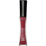 L'Oreal Paris Infallible 8 Hour Pro Lip Gloss, hydrating finish, Glistening Berry, 0.21 fl. oz.