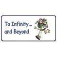 thumbnail image 1 of Buzz Lightyear Infinity And Beyond Photo License Plate, 1 of 1