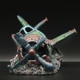 thumbnail image 4 of 2024 Accesorios para peceras Adorno de resina para paisajismo de acuarios, aviones de combate, artesanías, decoración del hogar, 4 of 5