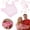 C, variant on Candy Shaped Container for Valentine Treats, Fillable Jar for Sweets and Cookies, Seasonal Candy Box for Party Favors, Flower Shape