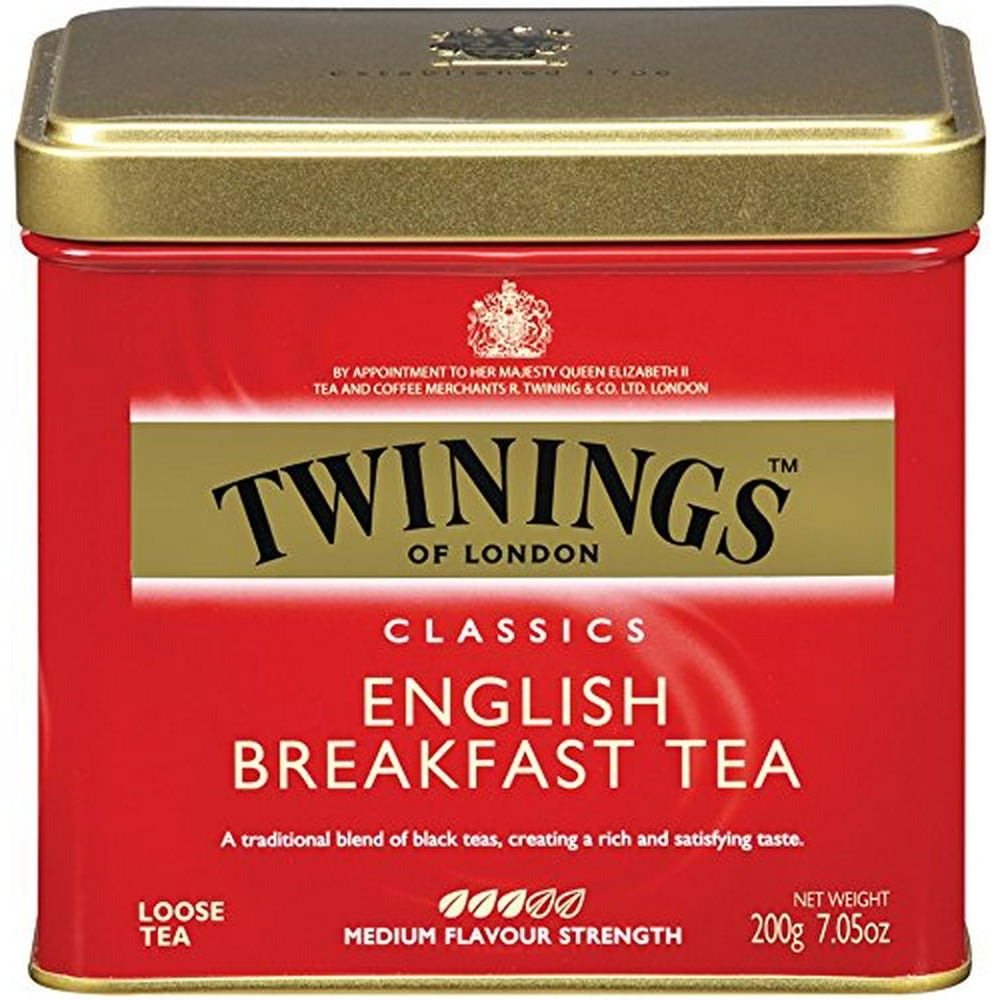 Twinings English Breakfast Tea, Loose Tea, 7.05Ounce Tins (Pack of 6