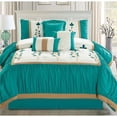 thumbnail image 1 of Elight Home 21057Q Queen Size Emma Comforter Set - 7 Piece, 1 of 1