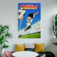 thumbnail image 6 of 1983 Sport Anime Television Series Captain Tsubasa Poster Painting On Canvas Wall Art Poster Scroll Picture Print Living Room Walls Decor Home Posters 12x18inch(30x45cm), 6 of 6