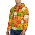 thumbnail image 2 of Hoodies for Men - Cartoon Pumpkins Long Sleeve Comfrt Men'S Fashion Hoodies & Sweatshirts, Sweatshirts for Men Hoodies Pullover Clothing Clothes with Pouch, 2 of 7
