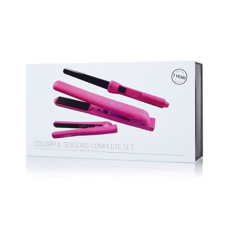 Herstyler Complete Flat Iron and Curling Iron Set with Dual  display picture 3