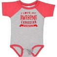 thumbnail image 3 of Inktastic Canadian Family Pride Awesome Boys or Girls Baby Bodysuit, 3 of 5