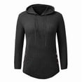 thumbnail image 1 of Womens Hoodies Oversized Sweatshirts Long Sleeve Shirts Sweaters Fall Pullovers Tops Black L, 1 of 6