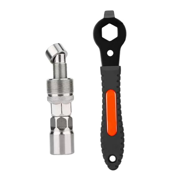 Kit de herramientas de reparación para extracción de manivela de bicicleta, profesional, de acero al carbono, universal, para accesorios de ciclismo. Estilo B