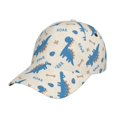 thumbnail image 2 of Baseball Cap, Cute Blue Dinosaur Trucker Hats Women Dad Hat For Workouts - Baseball Hat Adjustable Size, 2 of 2