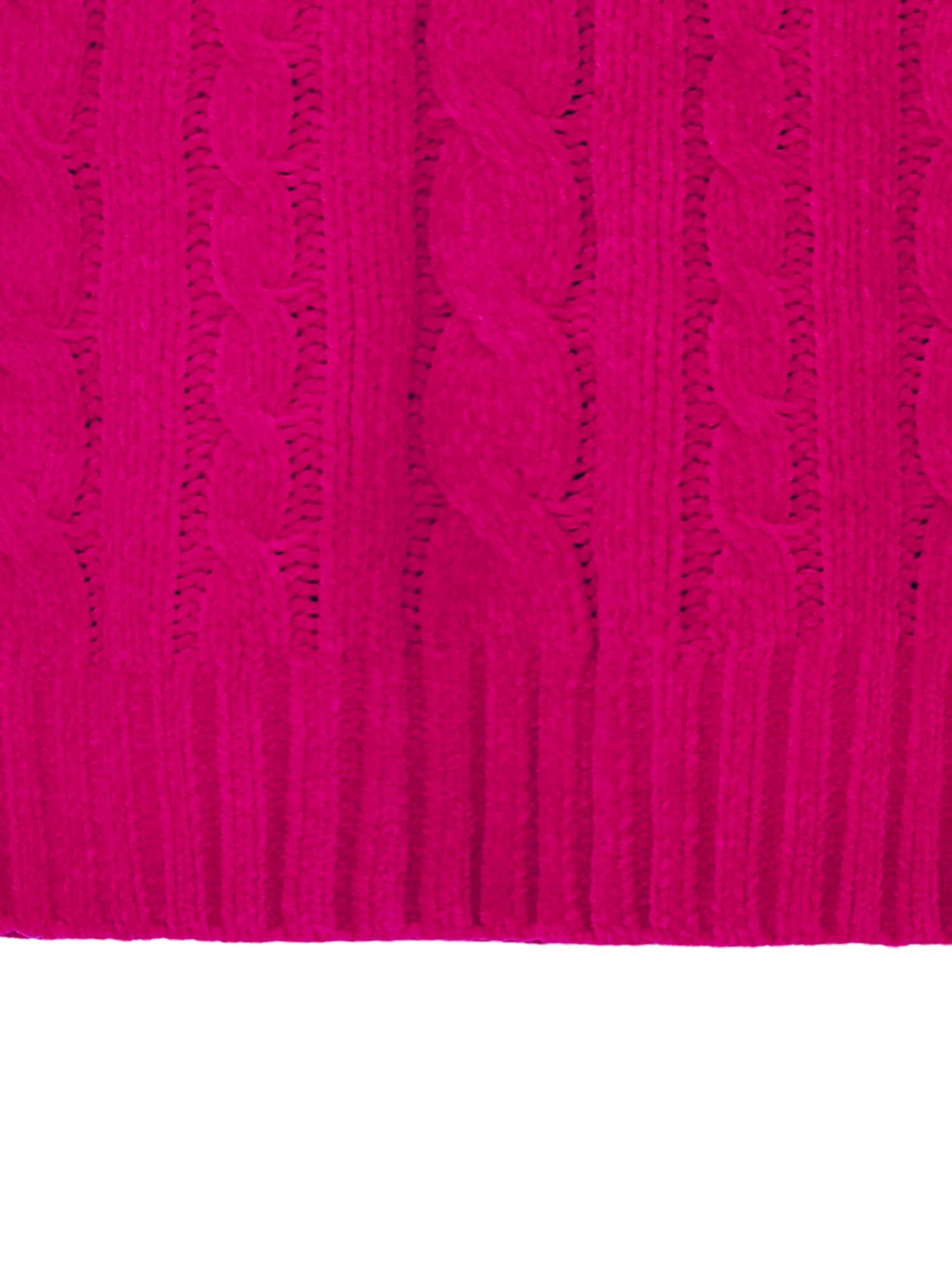 Wonder Nation Toddler Girls Cable Knit Sweater, Sizes 12M-5T