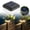 B, variant on Solar Post Cap Lights Outdoor, Solar Post Lights for Fence and Deck, IP65 Waterproof LED Post Topper, Dusk to Dawn Auto On/Off Stake Light for Walkways, Courtyard, Patio, Yard, 3.03"x2.24"