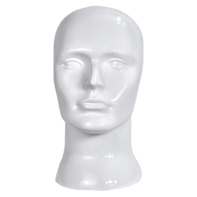 Soporte de exhibición independiente del tenedor del casco de de cabeza del maniquí de 22" para Colcomx Pantalla de cabeza de maniquí masculino