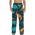 thumbnail image 3 of Picia Hand Drawn Seamless Mens Soft Woven Cotton Elastic Waistband Sleep Pajama Pant Lounge Sleep Pant With Pockets And Drawstring-X-Large, 3 of 9