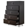 thumbnail image 3 of ACME Elms Chest, Espresso & Chrome-Color:Espresso & Chrome,Quantity:1,Style:Contemporary/Casual, 3 of 4