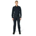 thumbnail image 4 of 5.11 Work Gear Women's Fast-Tac Cargo Professional Uniform Pants, Polyester Ripstop, Dark Navy, 4 Long, Style 64419, 4 of 5