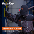 thumbnail image 2 of RefrigiWear Open Hole Face Mask - Breathable, Flexible, and Warm Winter Face Cover, 2 of 6