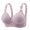 Purple, variant on Loopsun Womens Bras Plus Size, Bras for Women, Women's Non-steel Lace Stitching Comfortable Breathable Gathered Adjustable Bra Underwear Coffee,36/80
