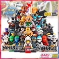 thumbnail image 2 of Minifiguras Ninjago Juguetes Emperador De Hielo Ventisca Guerrero Arquero Espada Ninja Maestro Wu General Vex Oro Pyro Serpiente Regalos, 2 of 4