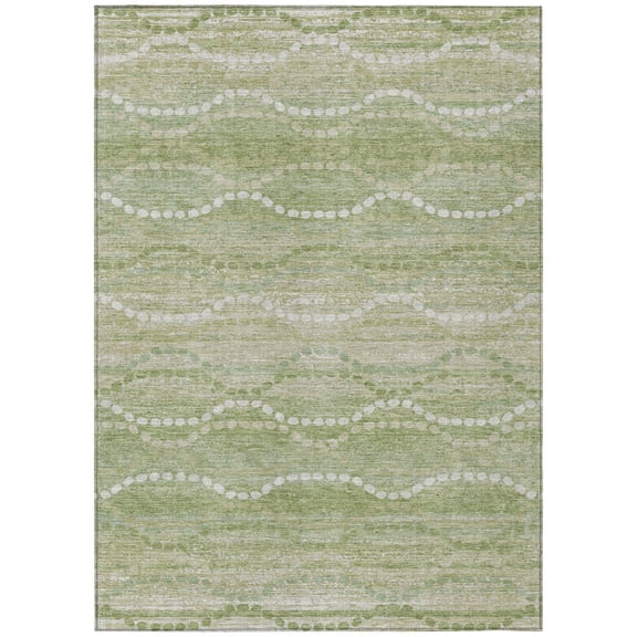 Dalyn Rugs Machine Washable Indoor/Outdoor Chantille ACN2030 Sage 2'6" x 3'10" Rug