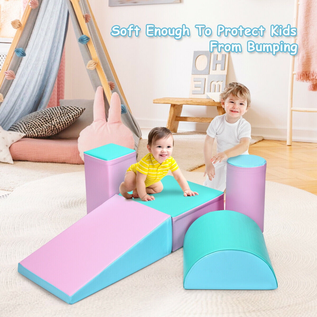 climb and crawl activity play set