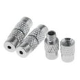 thumbnail image 1 of 20 piezas de cierres de metal con forma de barril para joyería, hechos a mano, con conectores de cuentas 1, 1 of 8