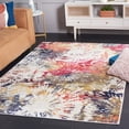 thumbnail image 2 of SAFAVIEH Adirondack Ian Abstract Area Rug, Ivory/Fuchsia Gold, 8' x 10', 2 of 7