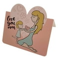 thumbnail image 1 of 100 Pcs Mother's Day Greeting Cards Set, Foldable Heart-Shaped Cards Note Card for Mother's Day Party, 1 of 5