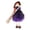 Purple, variant on Nieyigj Halloween Hangable Witch Doll Ornament Small Witch Figurine with Gauze Skirt and Broom for Room Door Window Decoration, Green, 7.87 inches / 20 cm