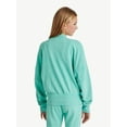thumbnail image 2 of Justice Girls Washed Fleece Bomber, Sizes XS - XLP, 2 of 7